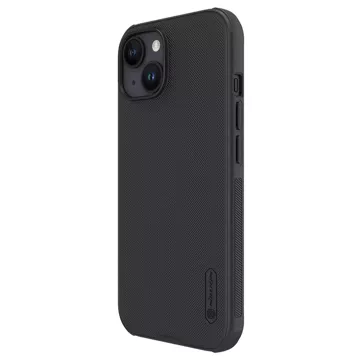 Nillkin Super Frosted Shield Pro verstärkte Hülle für iPhone 15 – Schwarz