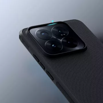 Nillkin Super Frosted Shield Pro verstärktes Gehäuse für Xiaomi 14 Pro – Schwarz