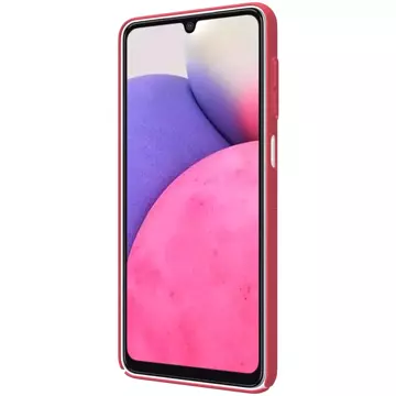 Nillkin Super Frosted Shield verstärkte Hülle für Samsung Galaxy A33 5G rot