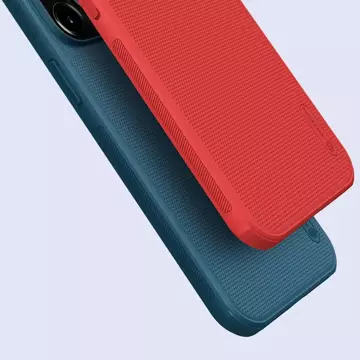 Nillkin Super Frosted Shield verstärkte Hülle iPhone 13 Pro Max blau