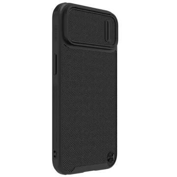 Nillkin Textured S Case iPhone 14 Plus Panzerhülle mit Kameraabdeckung, schwarz