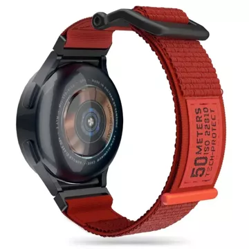 Nylon-Armband für Samsung Galaxy Watch 4 / 5 / 5 Pro / 6 / 7 / FE Orange