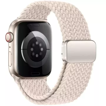 Nylonarmband für Apple Watch 4/5/6/7/8/9/SE/ULTRA 1/2 (42/44/45/49 mm) NylonMag Starlight