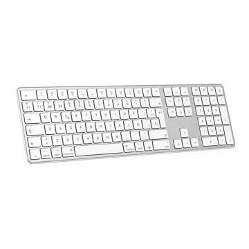 Omoton KB515 BT kabellose Tastatur (weiß)