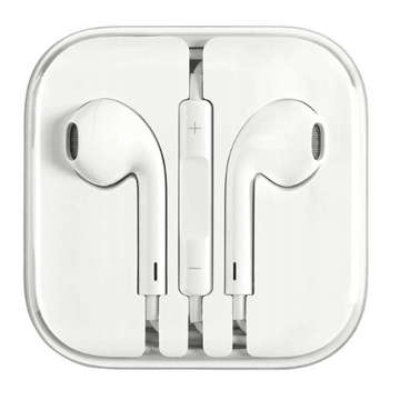 Original Apple EarPods MD827LL/A Kopfhörer mit Fernbedienung und 3,5 mm Klinkenmikrofon