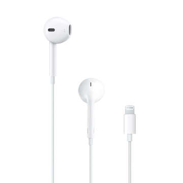 Original Apple EarPods MMTN2ZM/A mit Lightning Connector Weiß