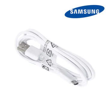 Original Samsung Micro-USB-Kabel USB-A 2.0 ECB-DU4EWE 1,5 m großes weißes Kabel