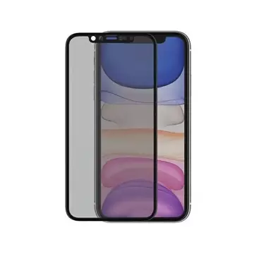 PanzerGlass E2E Super für iPhone Xr/11 Case Friendly, CamSlider Privacy schwarz/schwarz