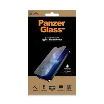 PanzerGlass Standard Super Schutzglas für iPhone 13 Pro Max 6,7" Antibakteriell 2743