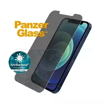 PanzerGlass Standard Super für iPhone 12 Mini Datenschutz Antibakteriell