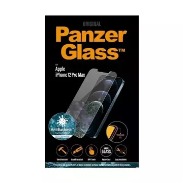 PanzerGlass Standard Super für iPhone 12 Pro Max Antibakteriell