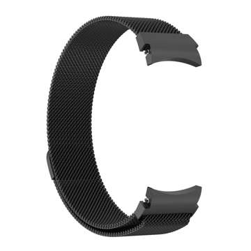 Pasek MilaneseBand "2" für Samsung Galaxy Watch 4 40/42/44/46mm Schwarz