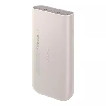 Powerbank Samsung EB-P4520XUEGEU 20000 mAh 3x USB-C 45W SFC - Beige