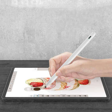 Precision Stylus Pen Digitaler Eingabestift für Apple iPad Air / Pro 2Gen Weiß