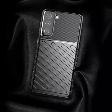 Protective Thunder Case für Samsung Galaxy S23 Plus Silikon-Rüstungshülle Schwarz