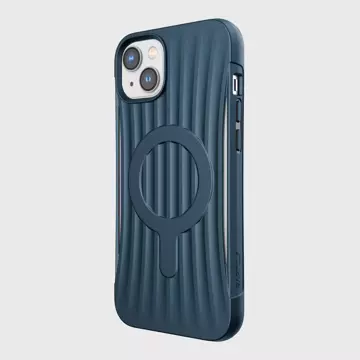 Raptic Clutch Built Case iPhone 14 Plus mit MagSafe Rückseite blau