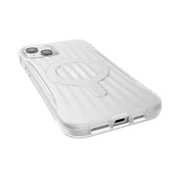 Raptic Clutch Built Case iPhone 14 Plus mit transparenter MagSafe-Rückseite