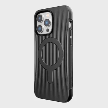 Raptic Clutch Built Case iPhone 14 Pro Max mit MagSafe Rückseite schwarz