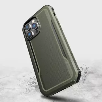 Raptic Fort Case iPhone 14 Pro Max mit gepanzerter MagSafe-Hülle grün