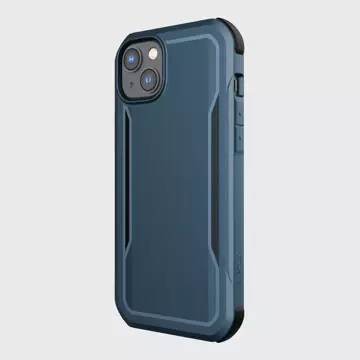 Raptic Fort Case iPhone 14 mit gepanzerter blauer MagSafe-Hülle