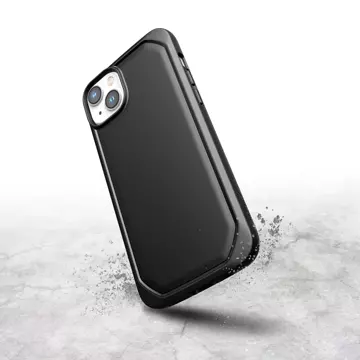 Raptic Slim Case iPhone 14 Plus Rückseite schwarz