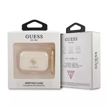 Ratet mal, GUAPUCG4GD AirPods Pro cover złoty/gold Glitter Collection