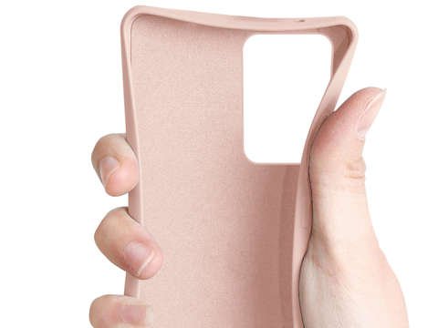 Ring Ultra Slim Alogy Silikonhülle für Samsung Galaxy S20 Ultra Pink