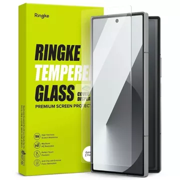 Ringke Cover Display 2er-Pack gehärtetes Glas für Samsung Galaxy Z Fold 6 Clear