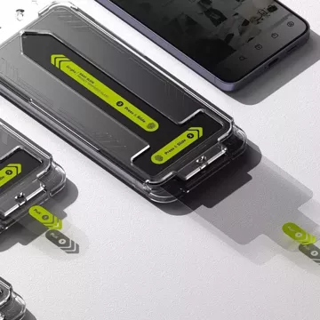 Ringke Easy Slide 2er-Pack gehärtetes Glas für Samsung Galaxy S24 Privacy