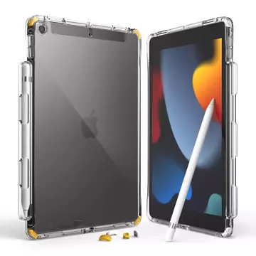 Ringke Fusion Hülle mit Gelrahmen iPad 10.2'' 2021 / 2020 / 2019 gelb