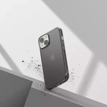 Ringke Fusion Matte Case für iPhone 14 Plus Hülle mit Gelrahmen grau