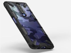 Ringke Fusion X Hülle für Xiaomi Redmi K30 / Poco X2 Camo Black Alogy Glas