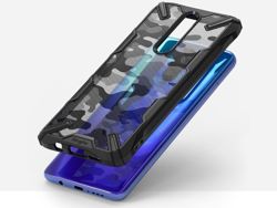 Ringke Fusion X Hülle für Xiaomi Redmi K30 / Poco X2 Camo Black Alogy Glas