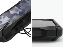 Ringke Fusion X Hülle für Xiaomi Redmi K30 / Poco X2 Camo Black Alogy Glas