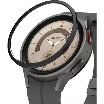Ringke Lünette Styling Galaxy Watch 5 Pro (45 mm) Edelstahl schwarz