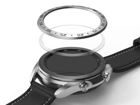 Ringke Lünette für Samsung Galaxy Watch 3 41mm Silber 01