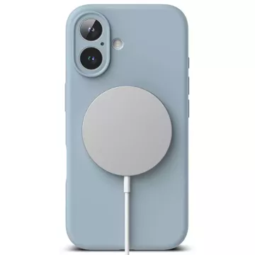 Ringke MagSafe magnetische Silikonhülle für iPhone 16 Blau