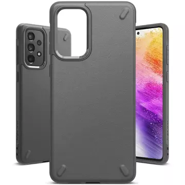 Ringke Onyx Durable TPU Cover für Samsung Galaxy A73 grau