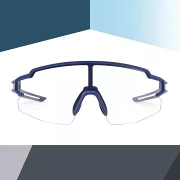 Rockbros 10174 photochrome UV400-Fahrradbrille – blau