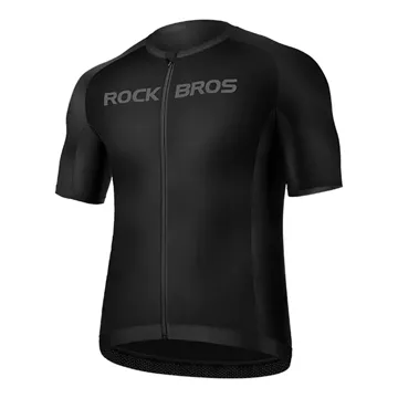 Rockbros 15120002003 Kurzarm-Radtrikot L - Schwarz