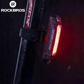 Rockbros A54BK Fahrradrücklicht, Micro-USB – USB-A-Kabel – Schwarz
