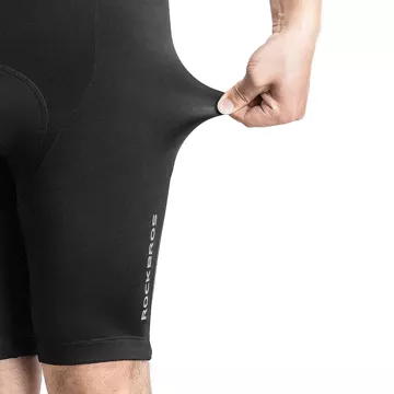 Rockbros RK20022XL kurze Trägerhose mit XXL-Polster – schwarz