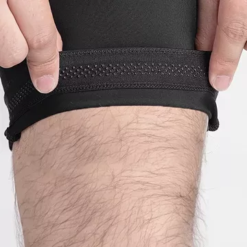 Rockbros RK2002L kurze Trägerhose mit L-Einsatz – schwarz