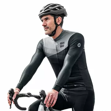 Rockbros Radtrikot 15120009004 Langarm Frühjahr/Sommer XL – Schwarz