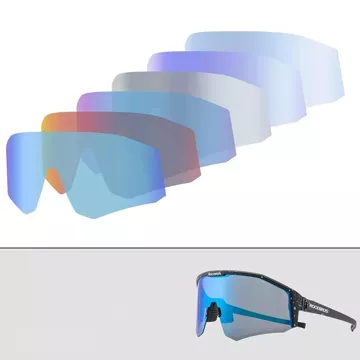 Rockbros SP297 polarisierende Fahrradbrille – schwarz