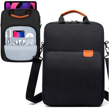 Rucksack Laptoptasche 15,6 Zoll Herren Damen Großer USB-Flugzeugkoffer Unisex 42x30x10cm Alogy Wasserdicht Schwarz