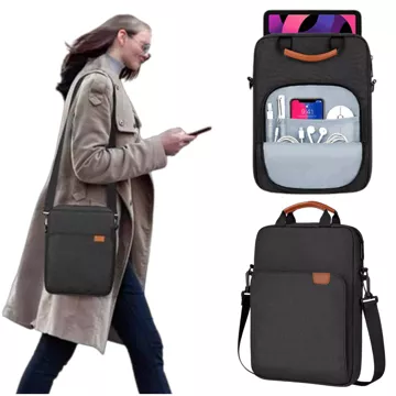 Rucksack Laptoptasche 15,6 Zoll Herren Damen Großer USB-Flugzeugkoffer Unisex 42x30x10cm Alogy Wasserdicht Schwarz