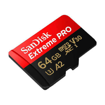 SANDISK EXTREME PRO microSDXC 64GB 200/90 MB/s UHS-I U3 Speicherkarte (SDSQXCU-064G-GN6MA)