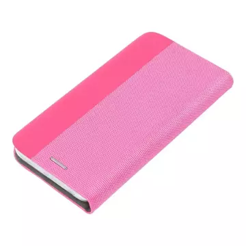 SENSITIVE Book Holster für iPhone 15, rosa, mit Klappe