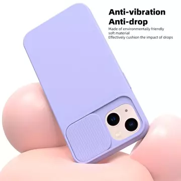 SLIDE-Hülle für IPHONE 14 Plus Lavendel